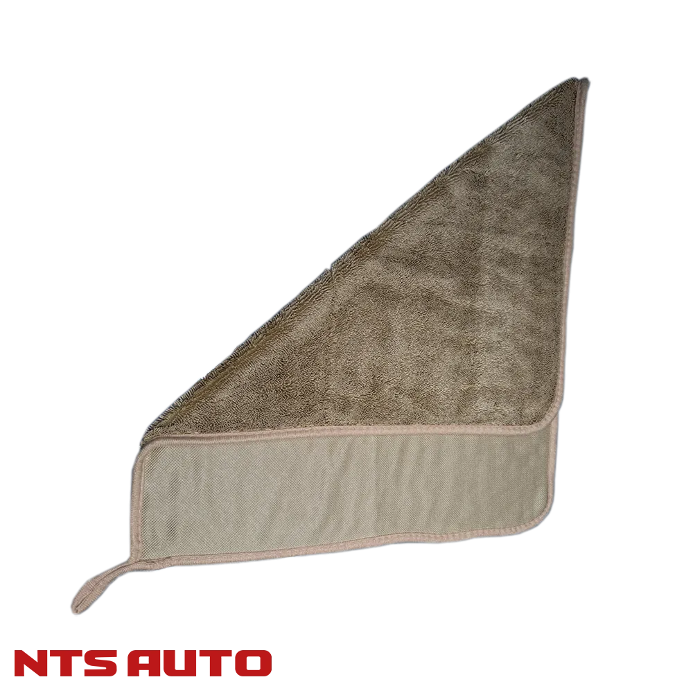 Полотенце из микрофибры для авто 40Х50см БЕЖЕВОЕ