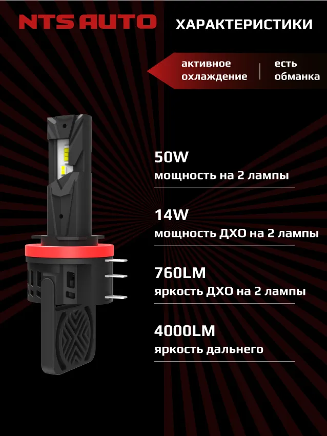 Светодиодная лампа POLARA H15